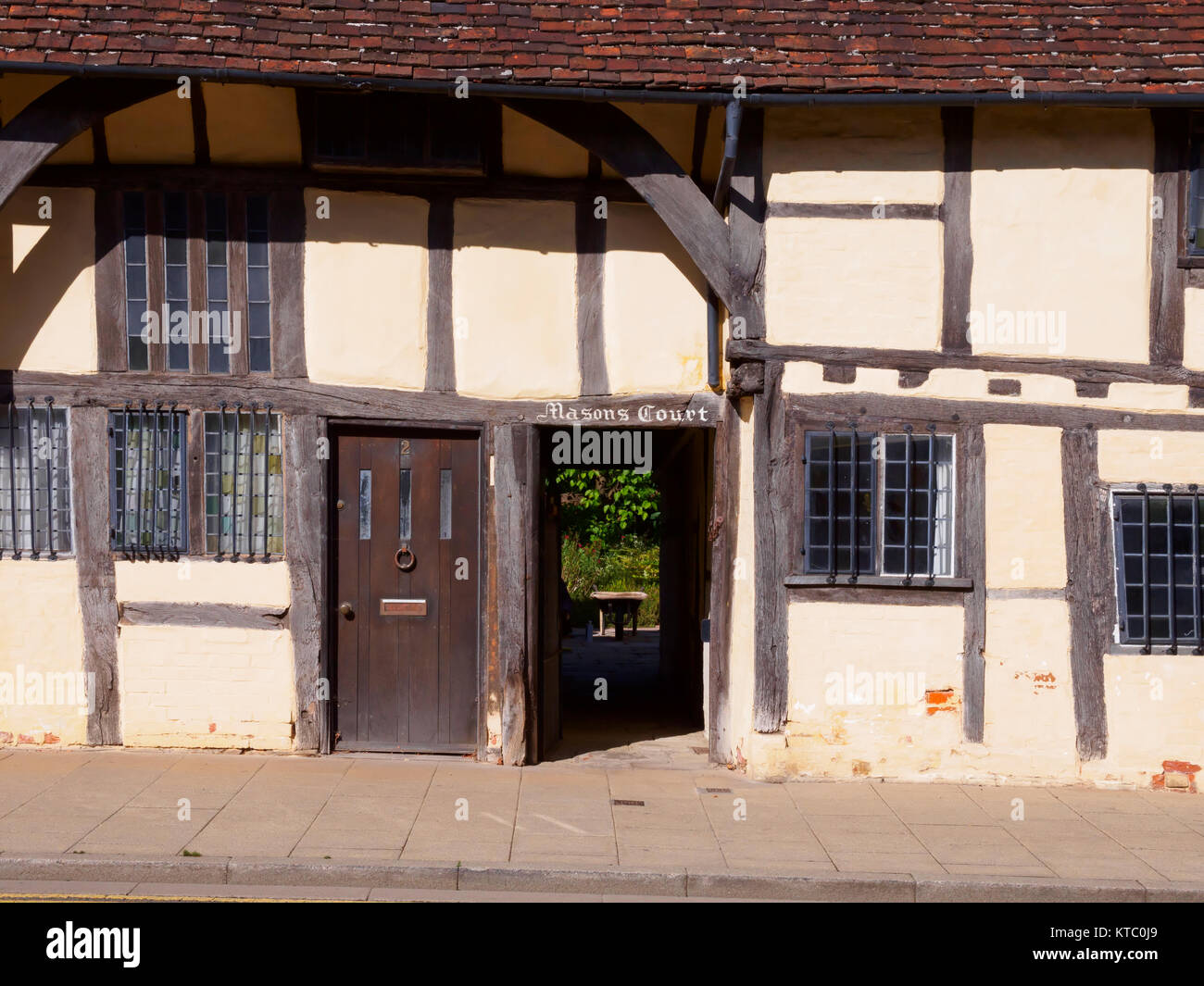 Mason's Court, StratfordUponAvon, Warwickshire Stock Photo Alamy