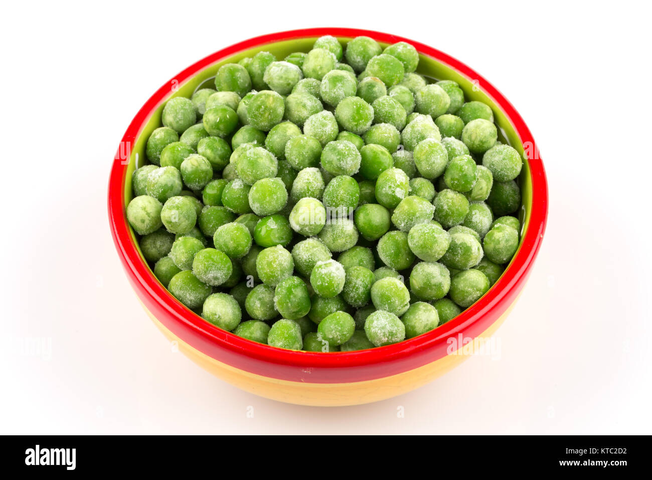 Green frozen peas Stock Photo Alamy