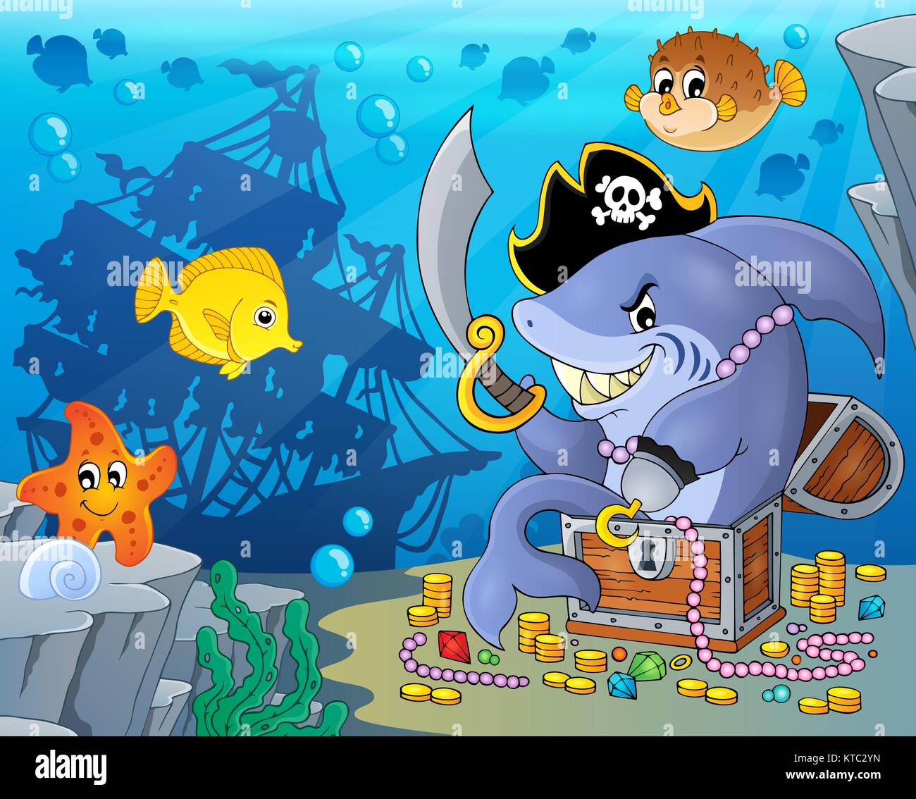 Treasure chest underwater hires stock photography and images Alamy
