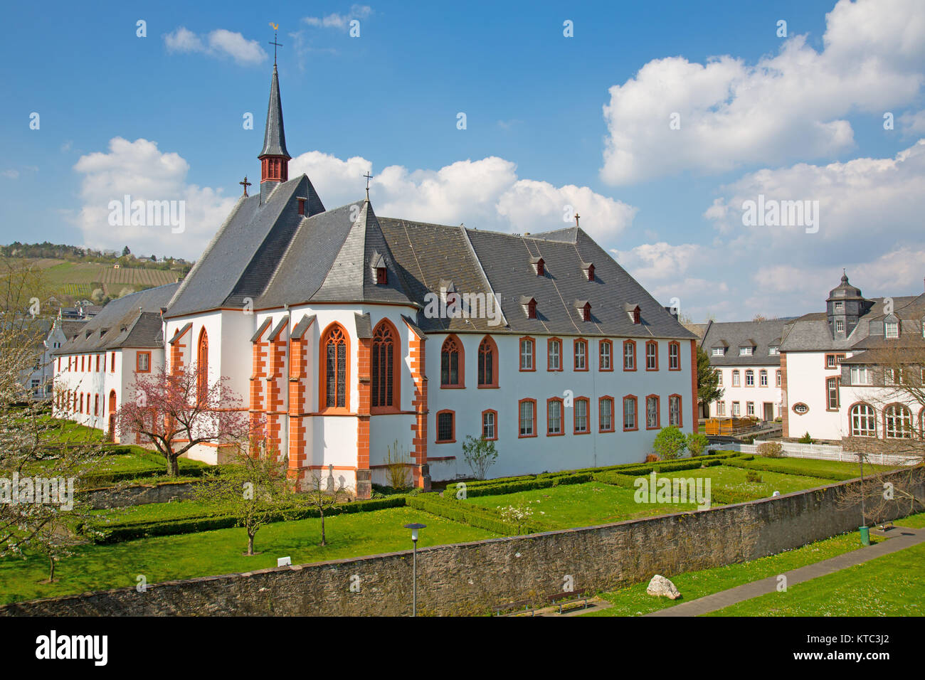 saint nicholas hospital in bernkastel-kues Stock Photo