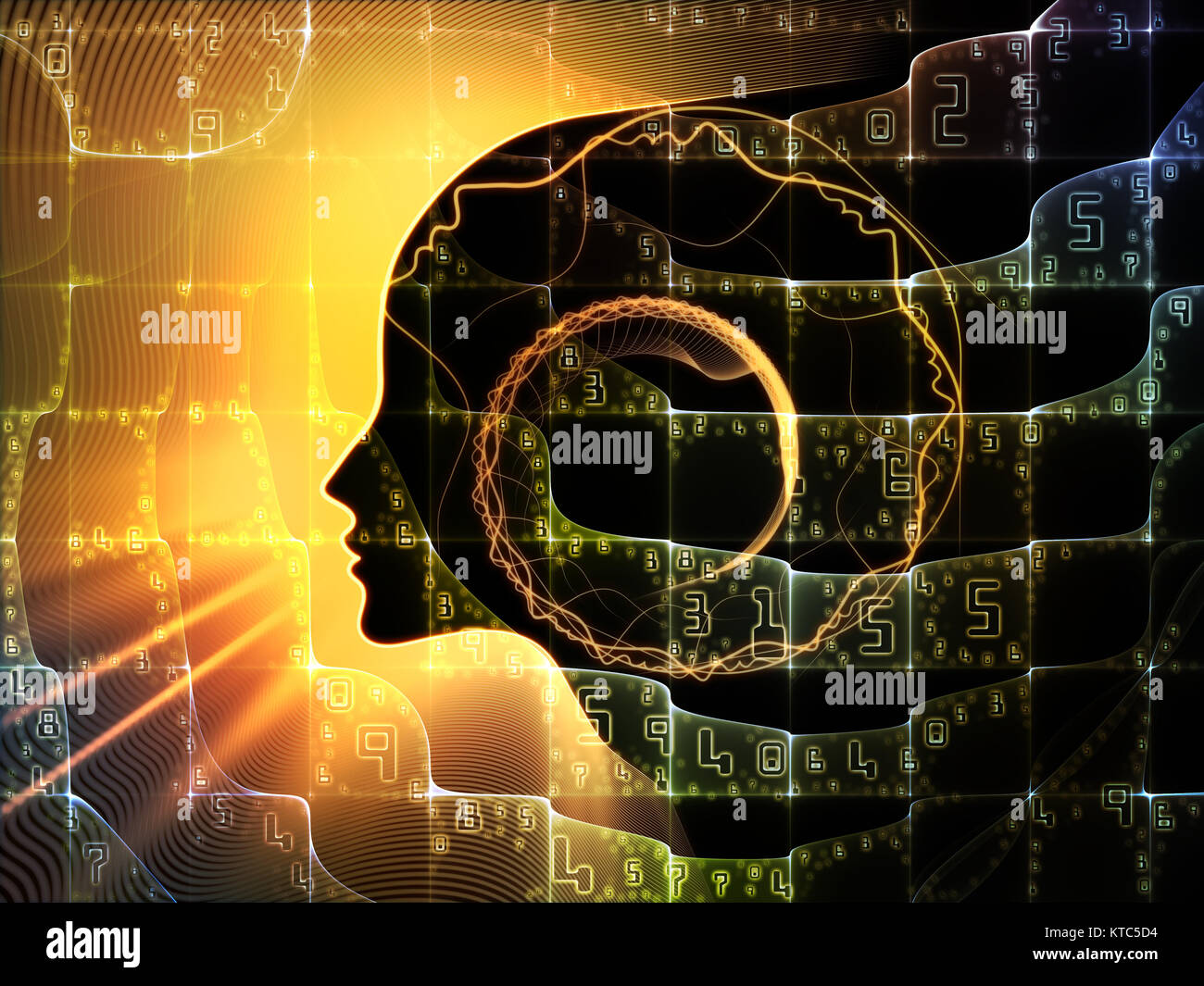 Computing Digital World Stock Photo Alamy