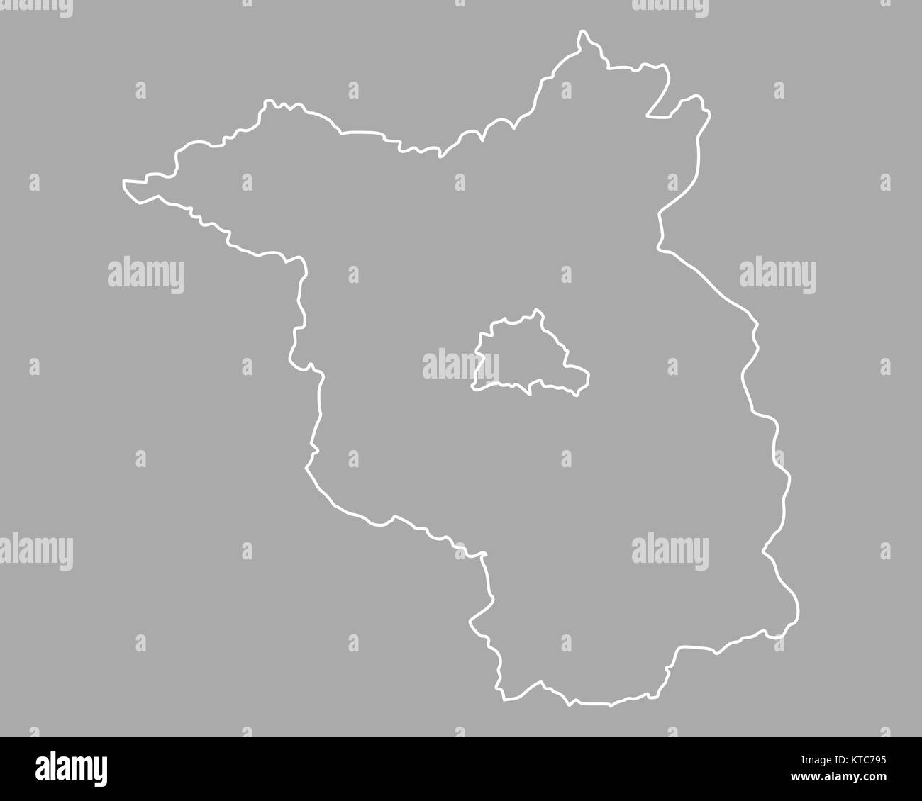 Karte von Brandenburg Stock Photo Alamy