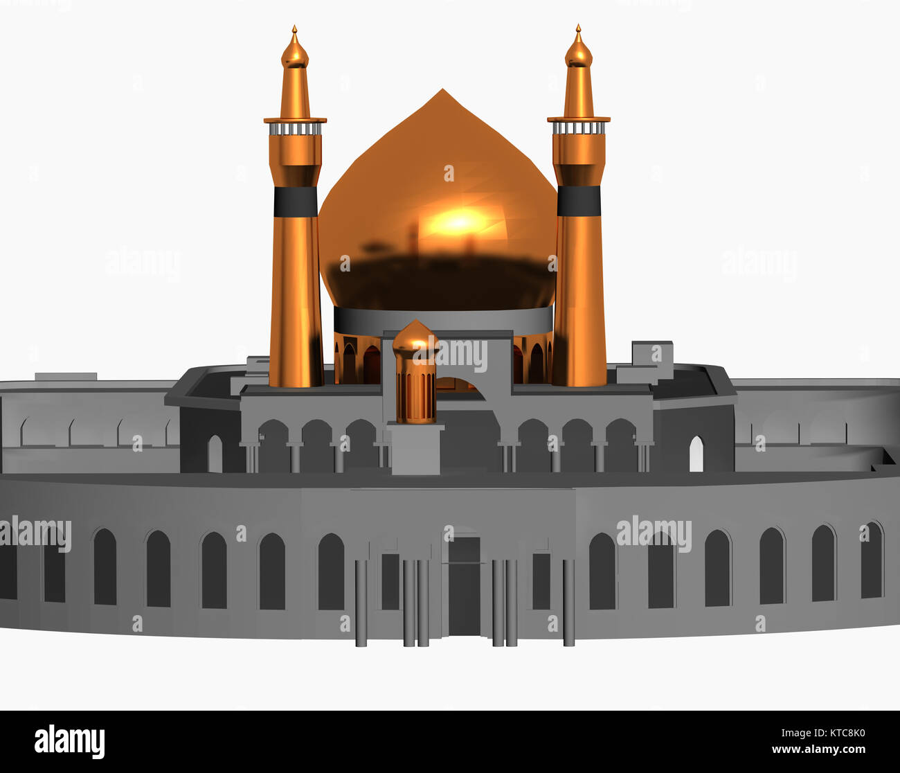 Mosque exempted Stock Photo