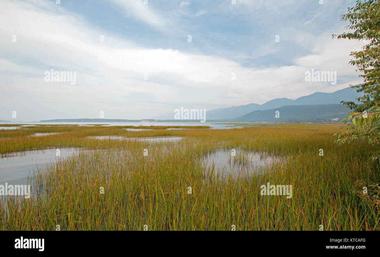 Flathead Lake at Ducharme Access near Polson Montana United States