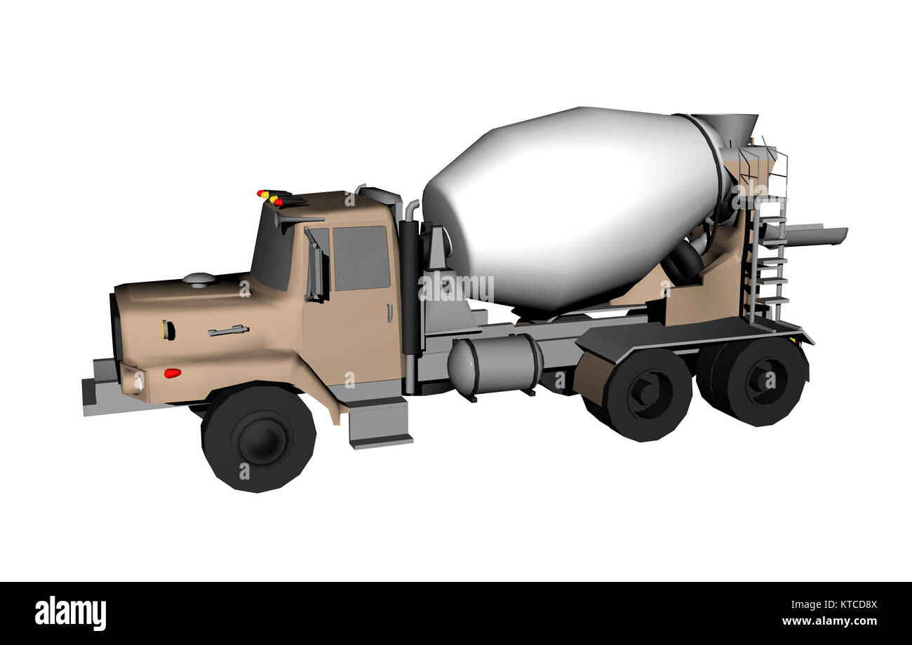 cement mixer released Stock Photo Alamy