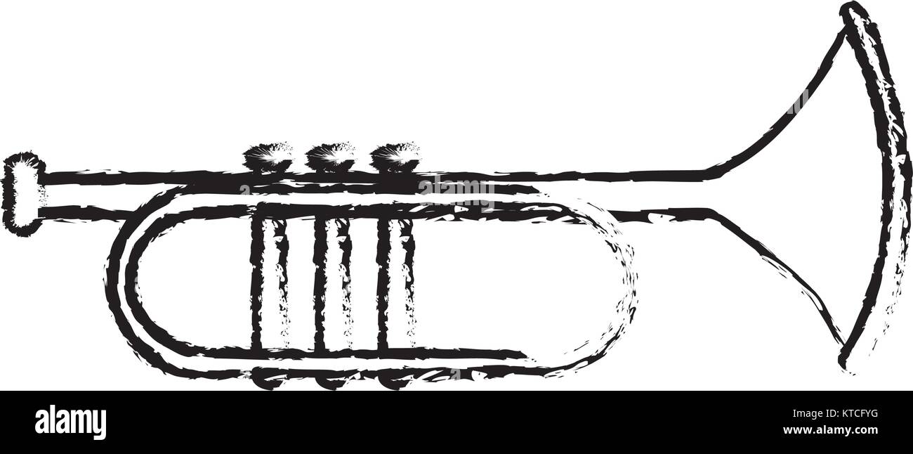 Isolated trumpet design Stock Vector Image & Art Alamy