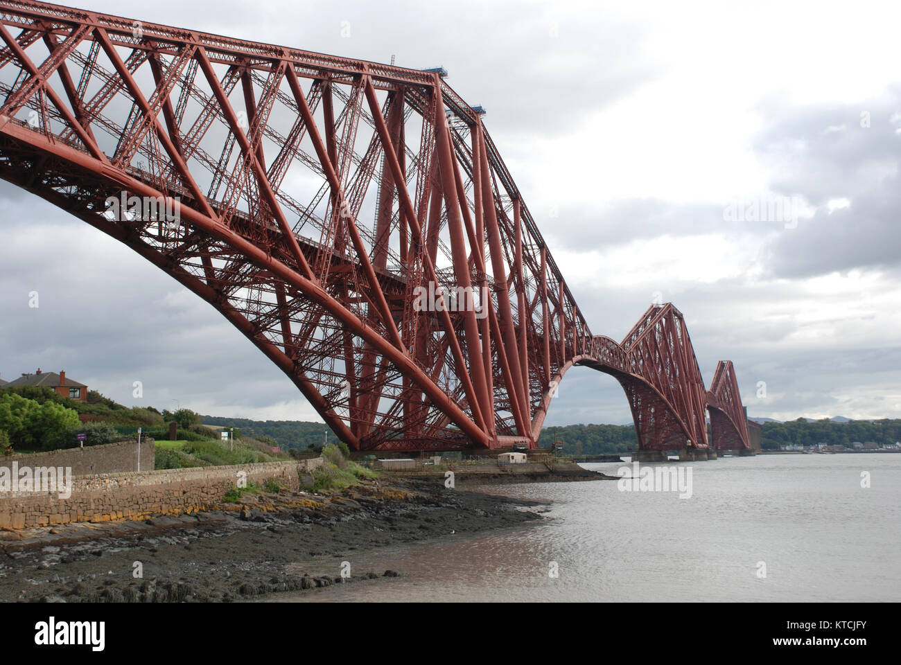 Forth Rail Bridge Edinburgh Stock Photo