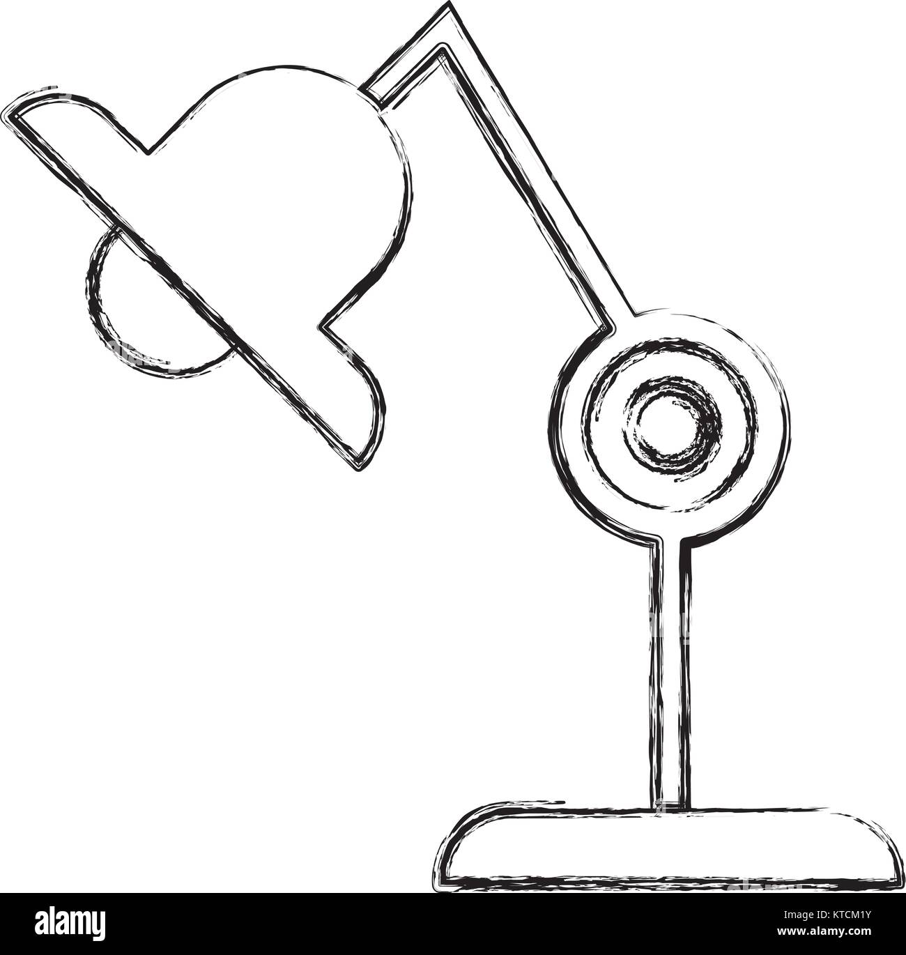 Desk light lamp Stock Vector Image & Art Alamy