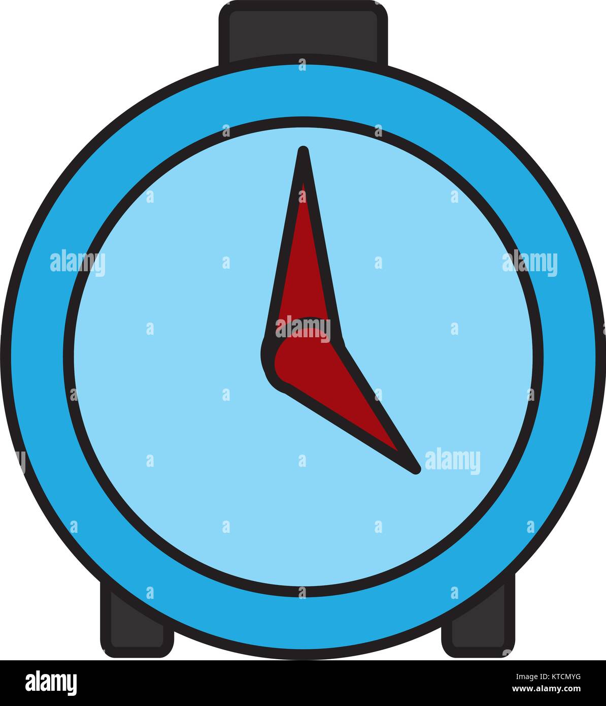 Timer chronometer symbol Stock Vector Image & Art - Alamy