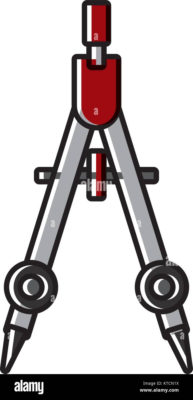 Compass geometric tool Stock Vector Image & Art Alamy