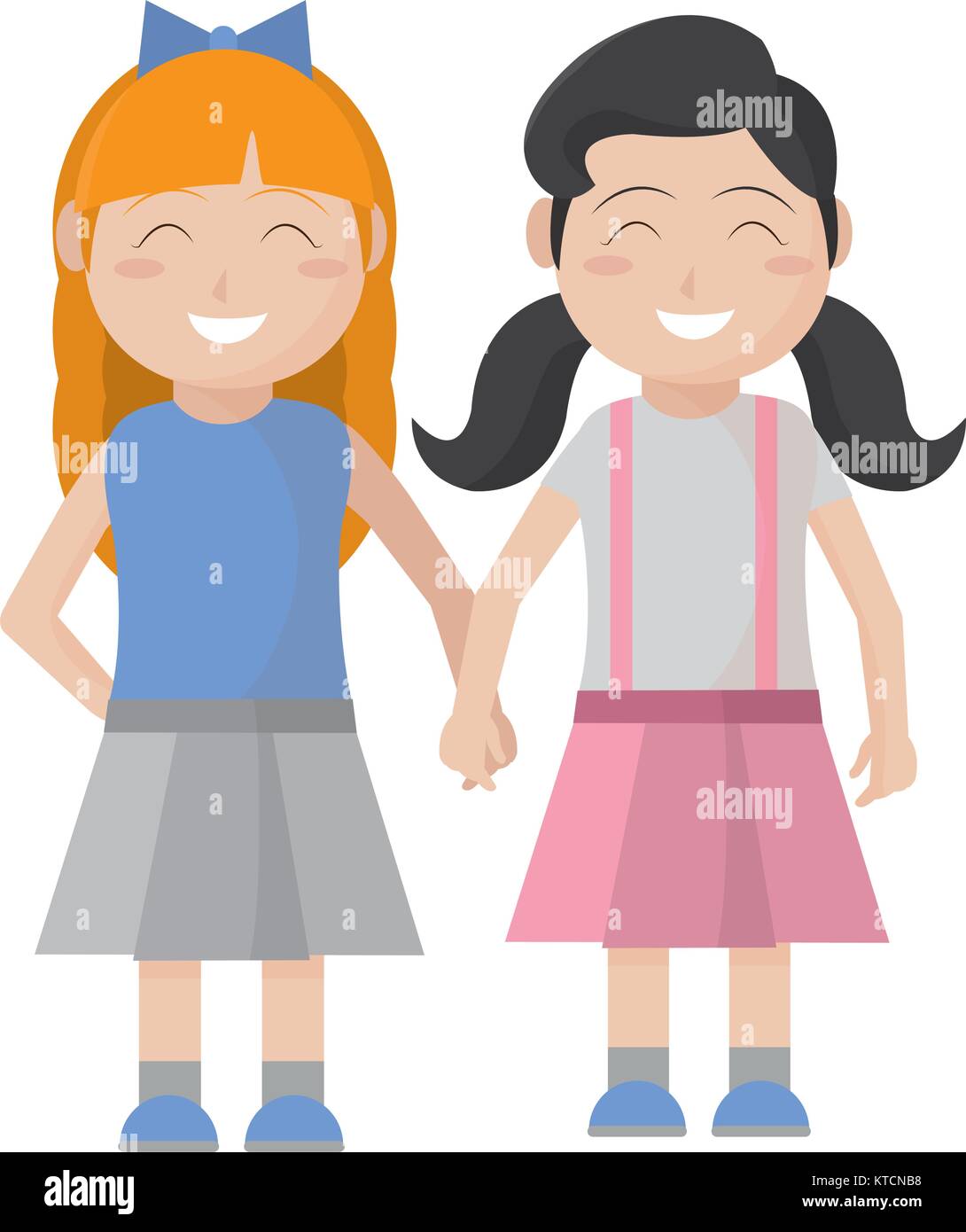 Girls cartoons design Stock Vector Image & Art - Alamy