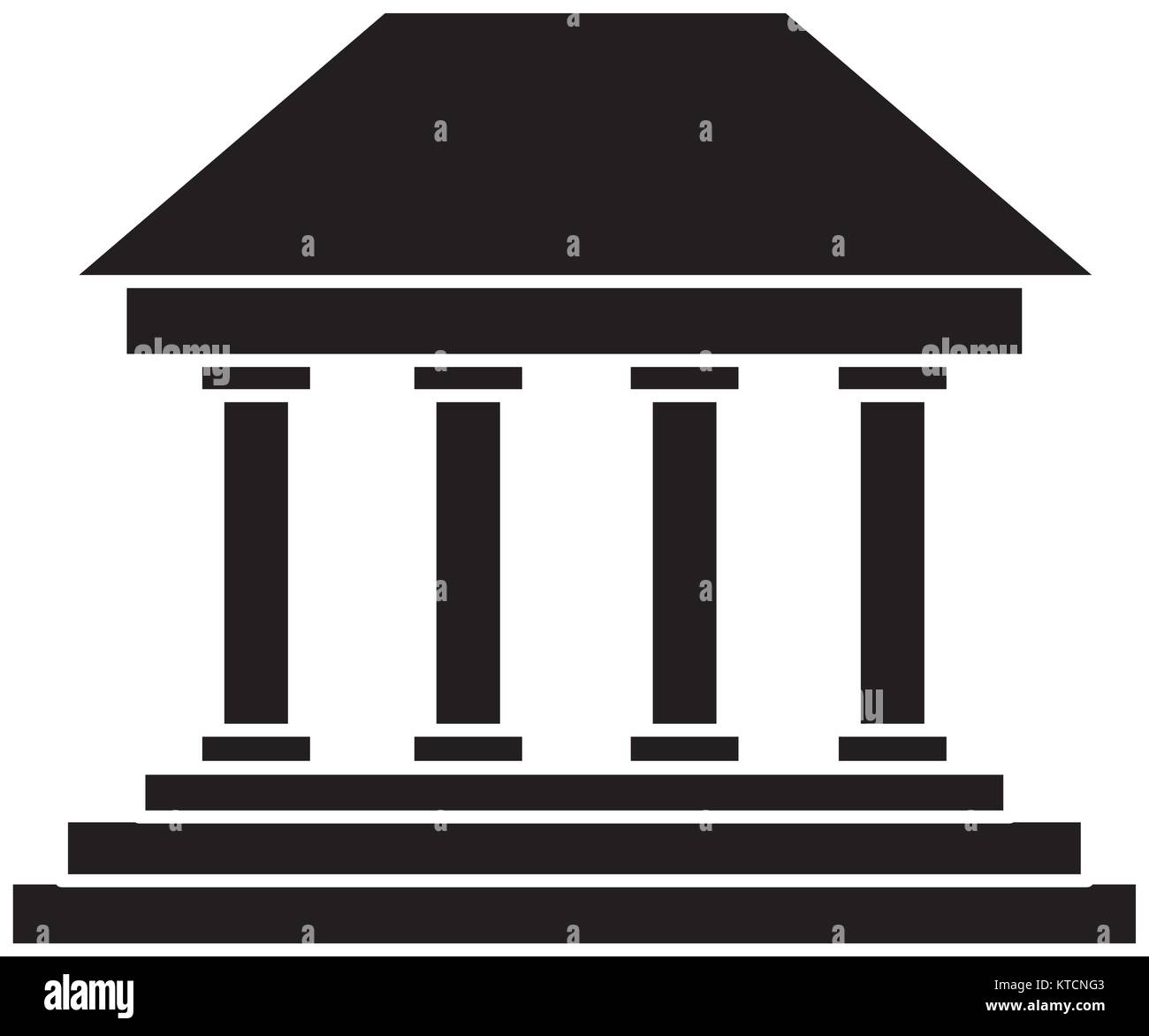 Greek building symbol Stock Vector Image & Art - Alamy
