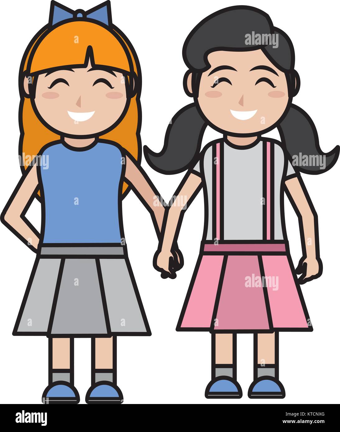 Girls cartoons design Stock Vector Image & Art - Alamy