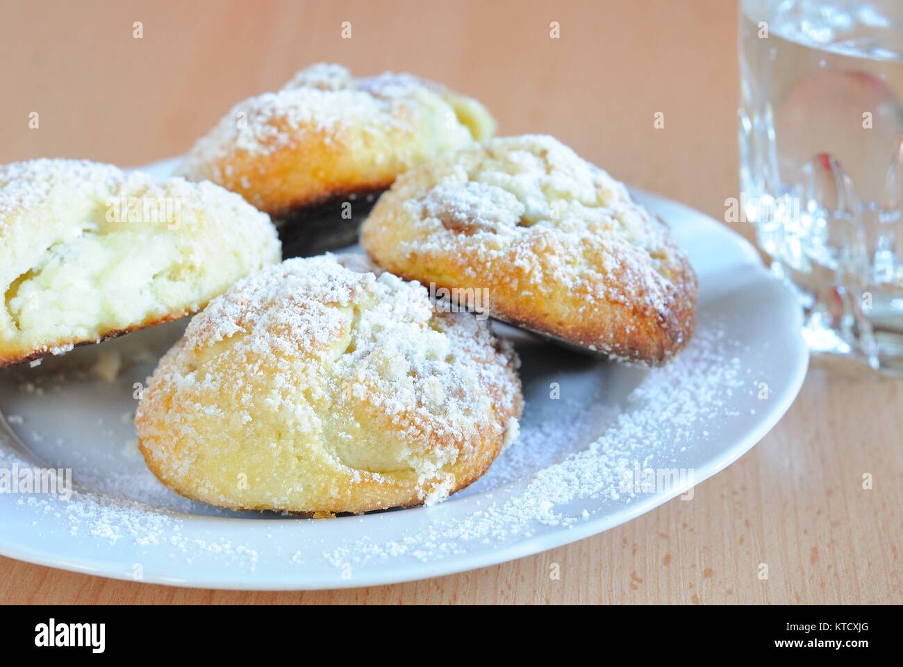 Cottage cheese cakes Stock Photo