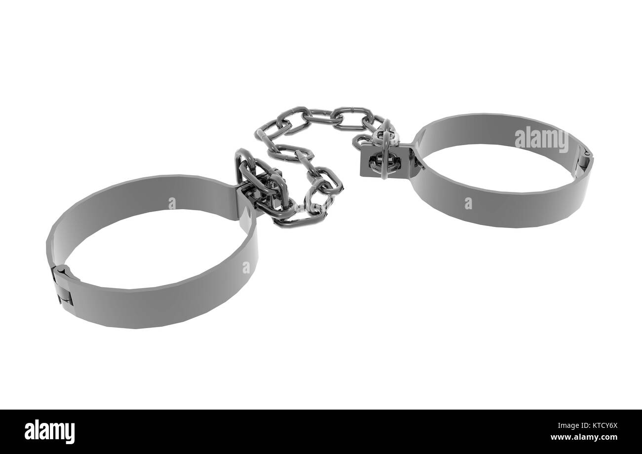 Ankle shackles exposed Stock Photo Alamy