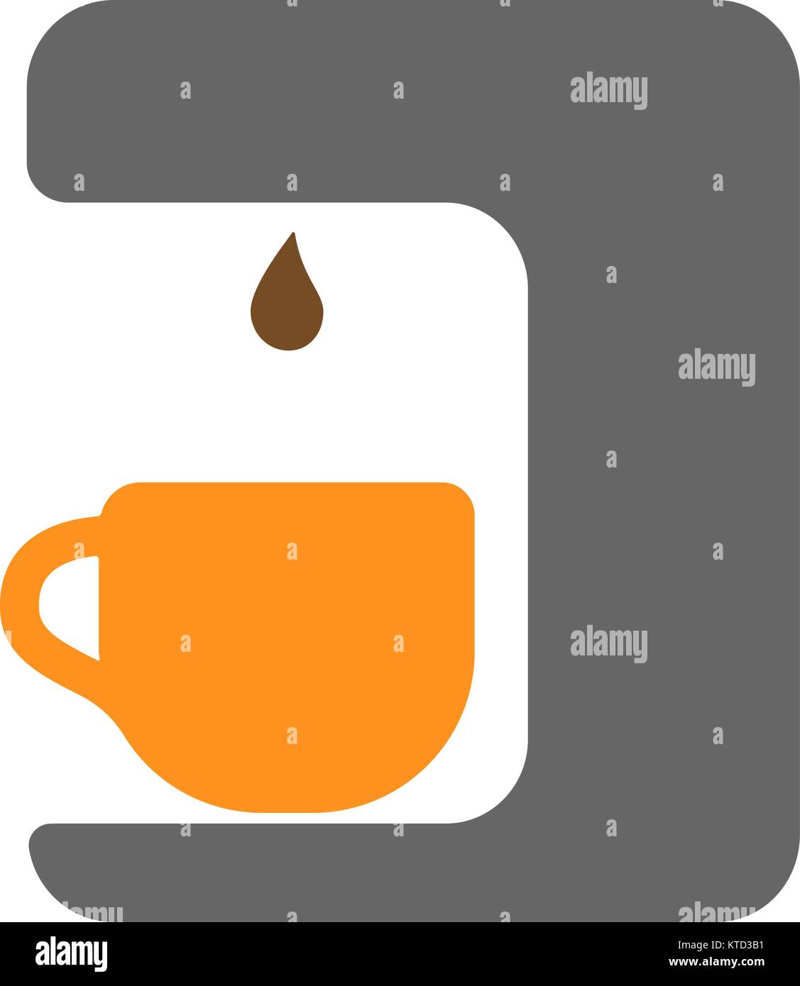 Coffee machine vector Stock Vector Image & Art - Alamy