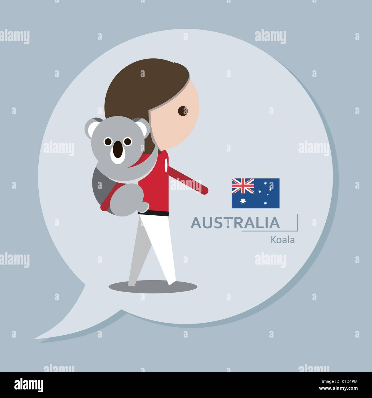 Travel Collection - Australia Koala Stock Vector Image & Art - Alamy