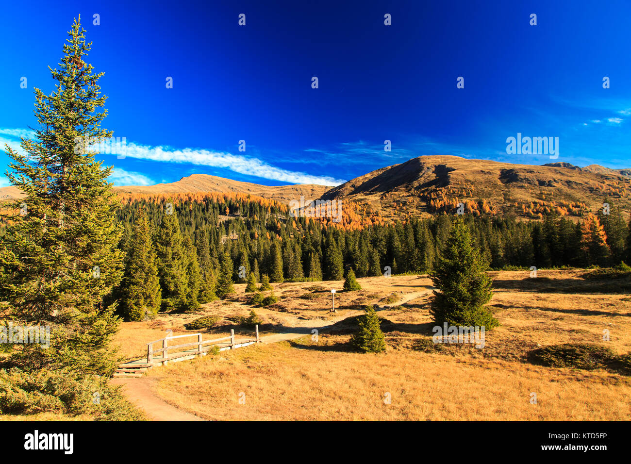 Autumn in the italian alps Stock Photo - Alamy