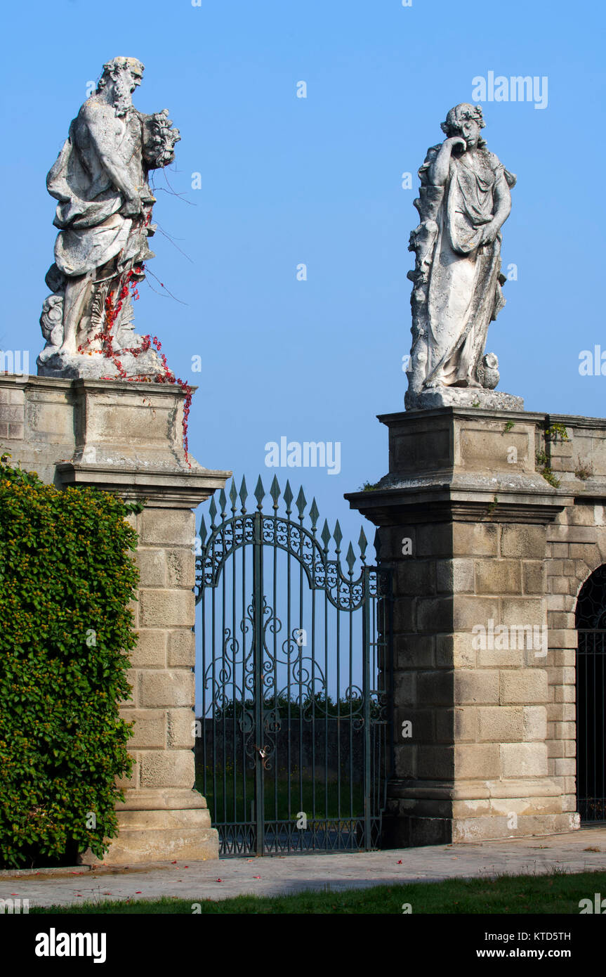 Italien, Veneto, Monselice, Villa Duodo am Burgberg Stock Photo