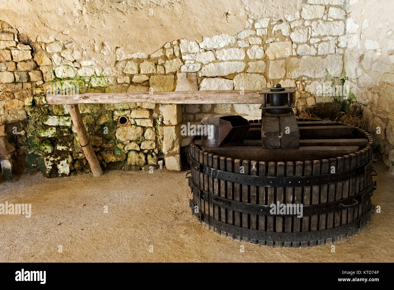 Winery in France Stock Photo Alamy