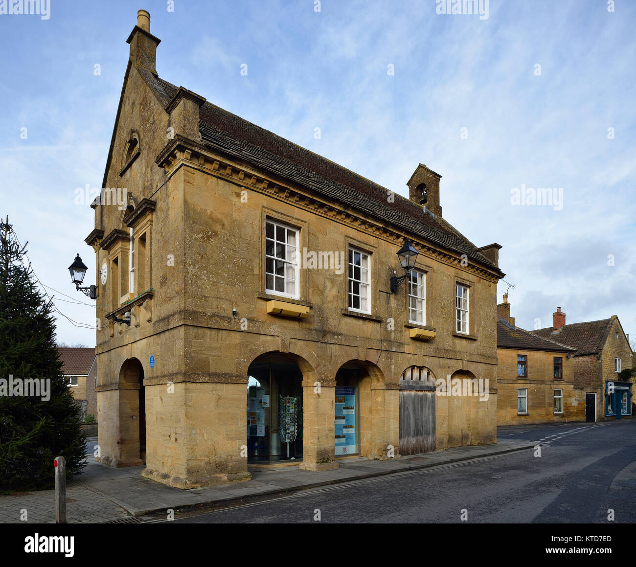 Martock Market Hall, South Somerset Stock Photo Alamy