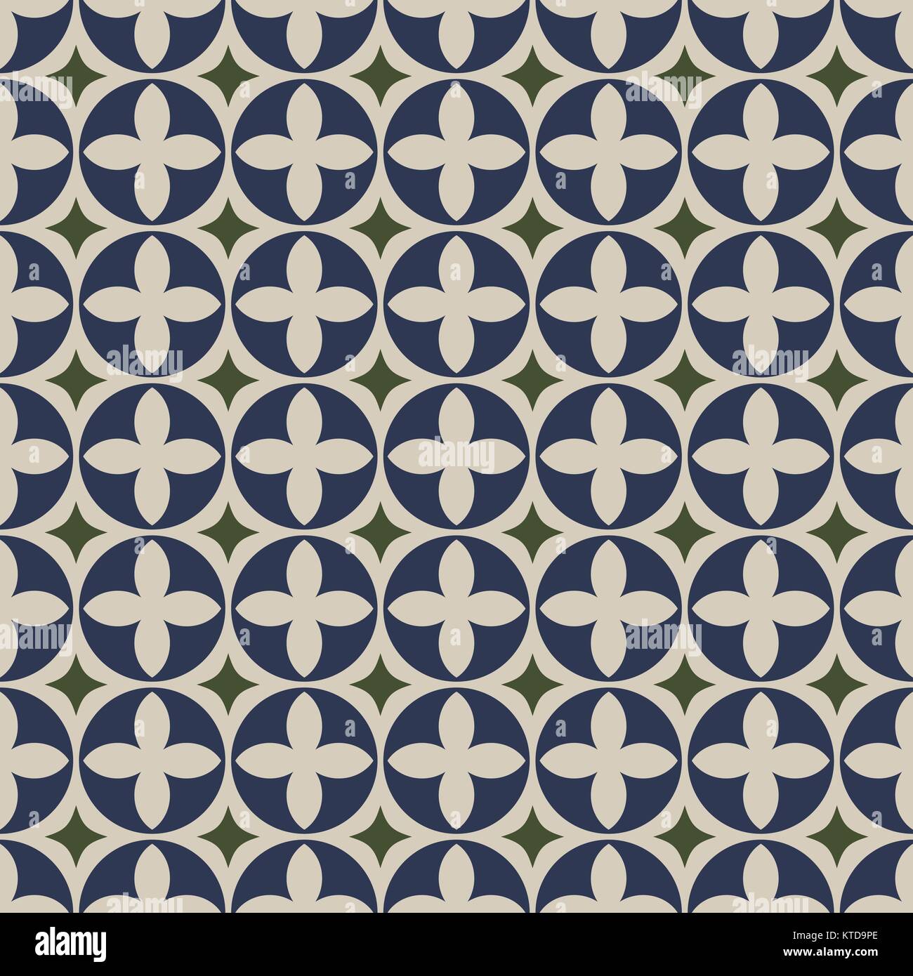 Seamless background image of vintage round diamond geometry pattern ...