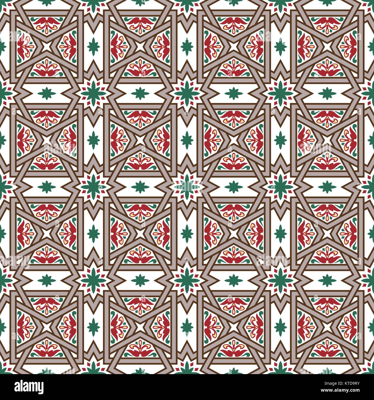 Seamless background image of vintage cross bar geometry pattern Stock ...