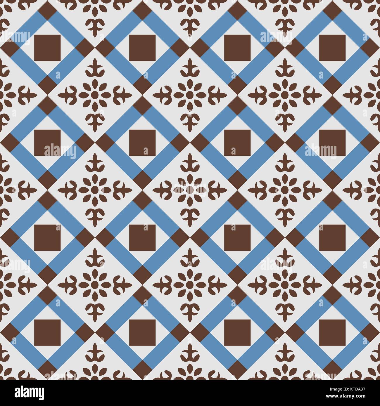 Large Square Check Pattern seamless check square cross geometry flower pattern Stock Vector Image ...