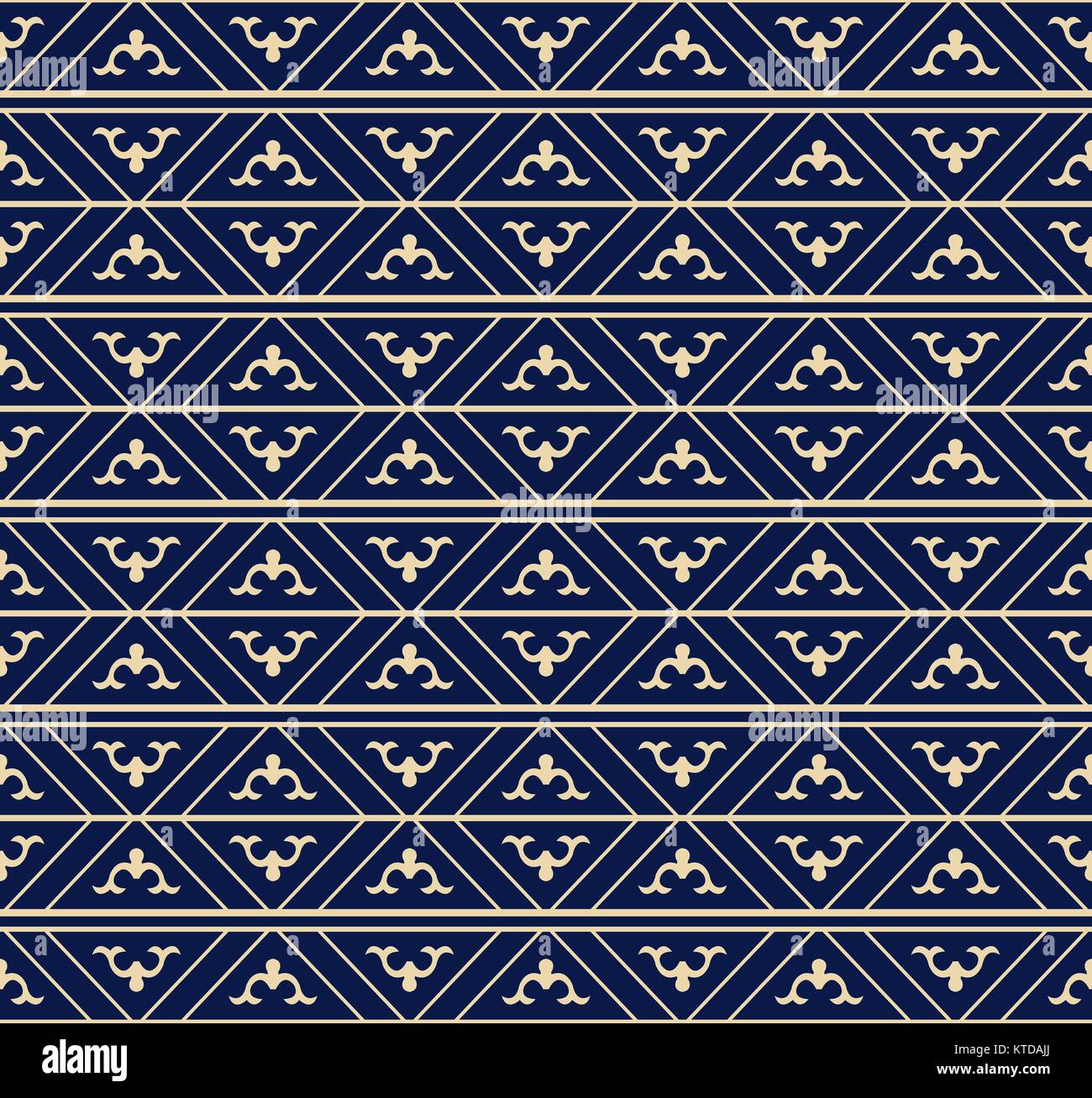 Check Frame Blue Seamless background retro navy blue Japanese geometry check frame ...