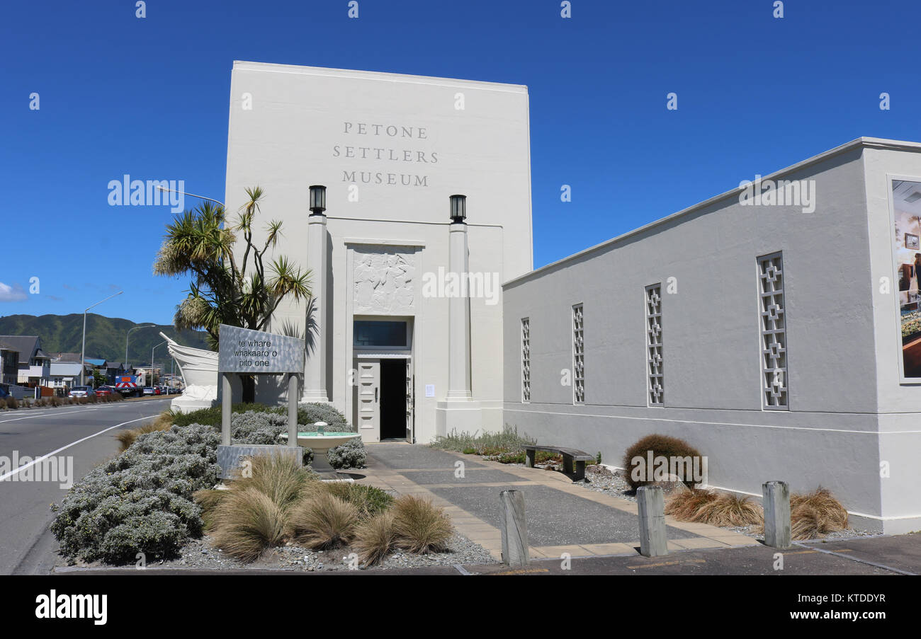 Petone Settlers Museum, Te Whare Whakaaro O PitoOne, the Esplanade, Petone, Lower Hutt near