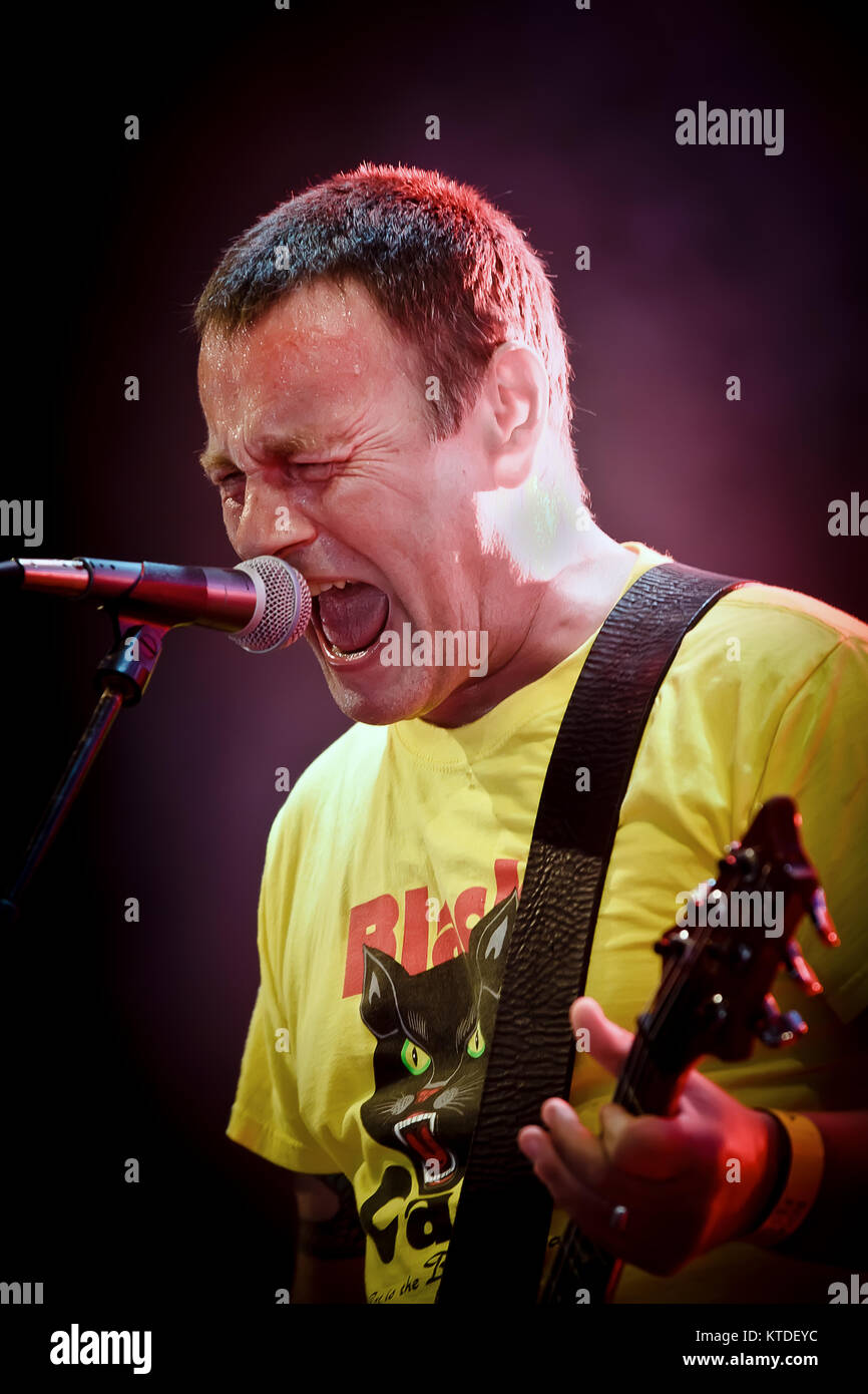 The American noise rock band Today Is the Day performs a live concert