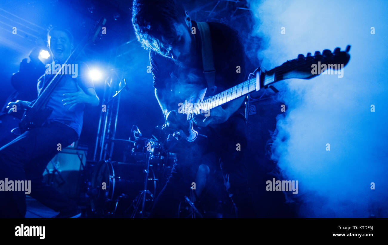 The English-Scottish instrumental rock band Vasa performs a live concert at  VEGA in Copenhagen as part of Colossal Festival 2016. Denmark, 13/05 2016  Stock Photo - Alamy