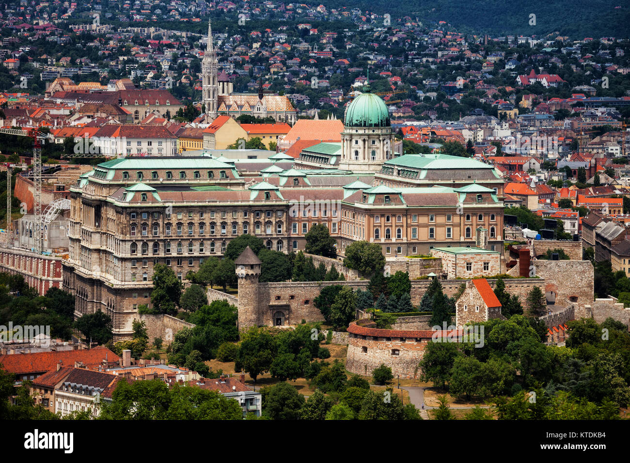 Hungary, Budapest, Buda Castle Stock Photo - Alamy