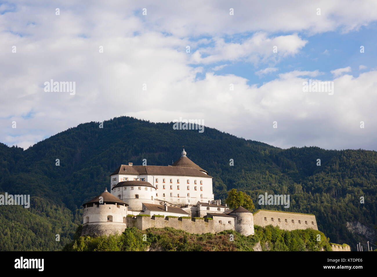 Austria, Tyrol, Kufstein, Kufstein Fortress Stock Photo