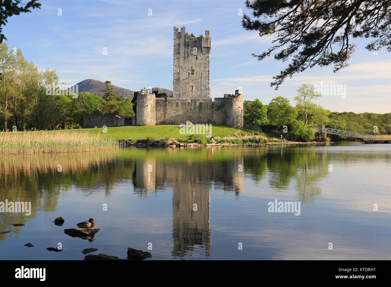 Killarney, Ireland And Ross Castle High Resolution Stock Photography