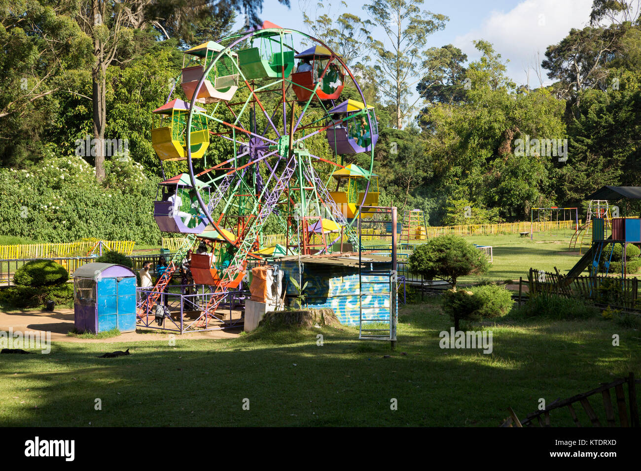 Children's playground in Victoria park, Nuwara Eliya, Sri Lanka, Asia Stock Photo Alamy