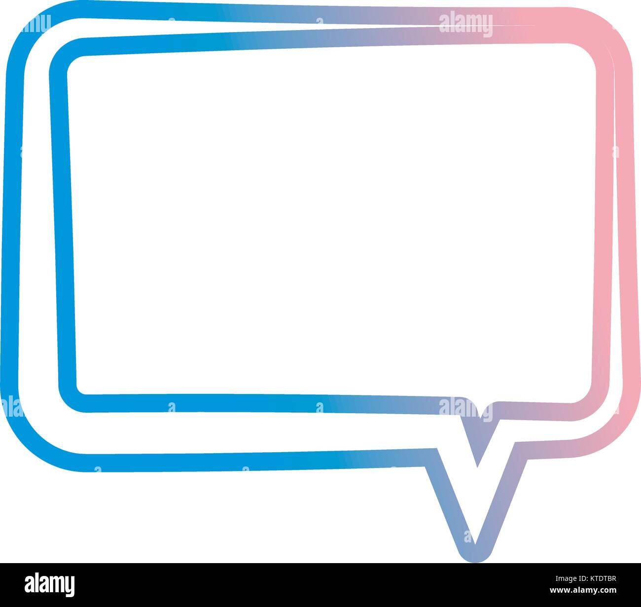 Chat Bubble Symbol Stock Vector Image & Art - Alamy