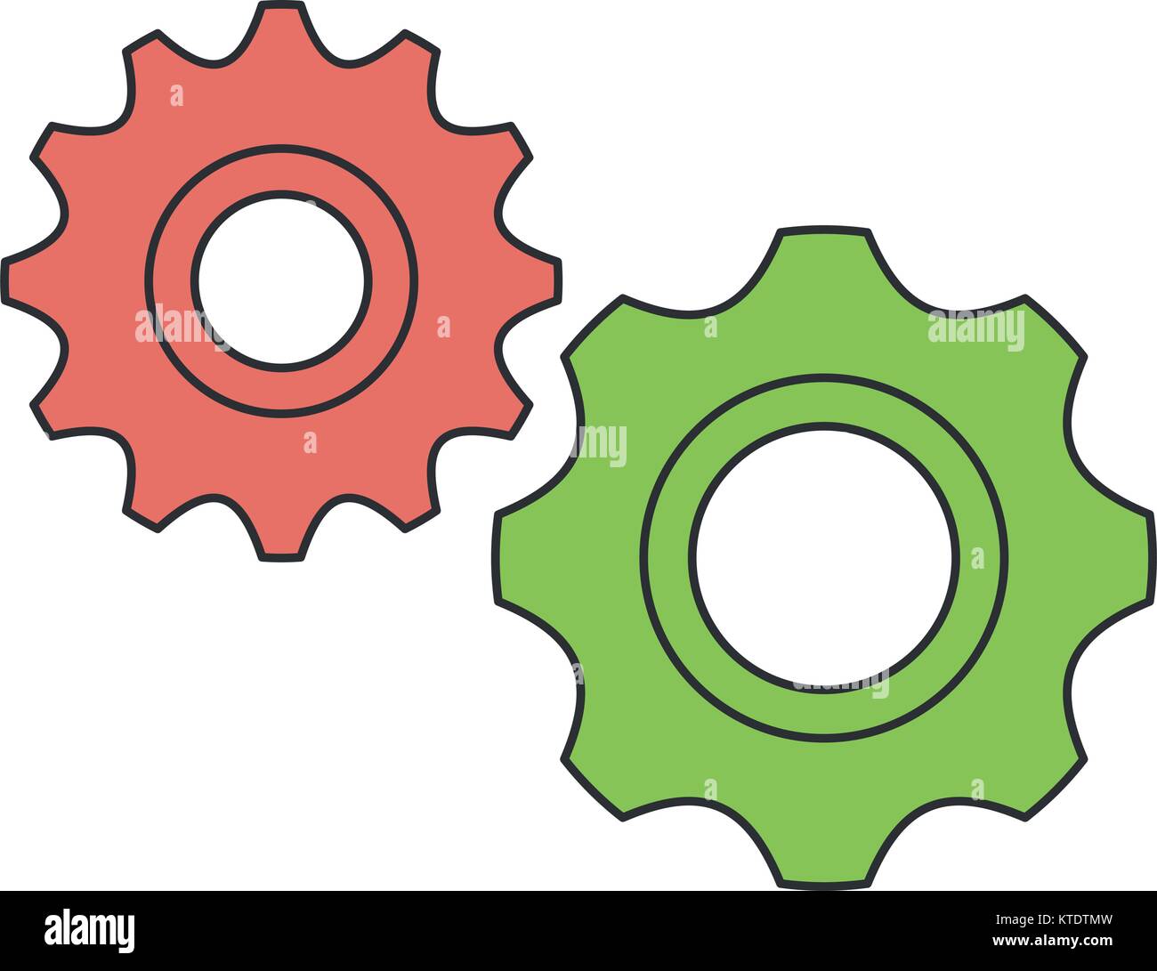 gear machine isolated icon vector illustration design Stock Vector ...