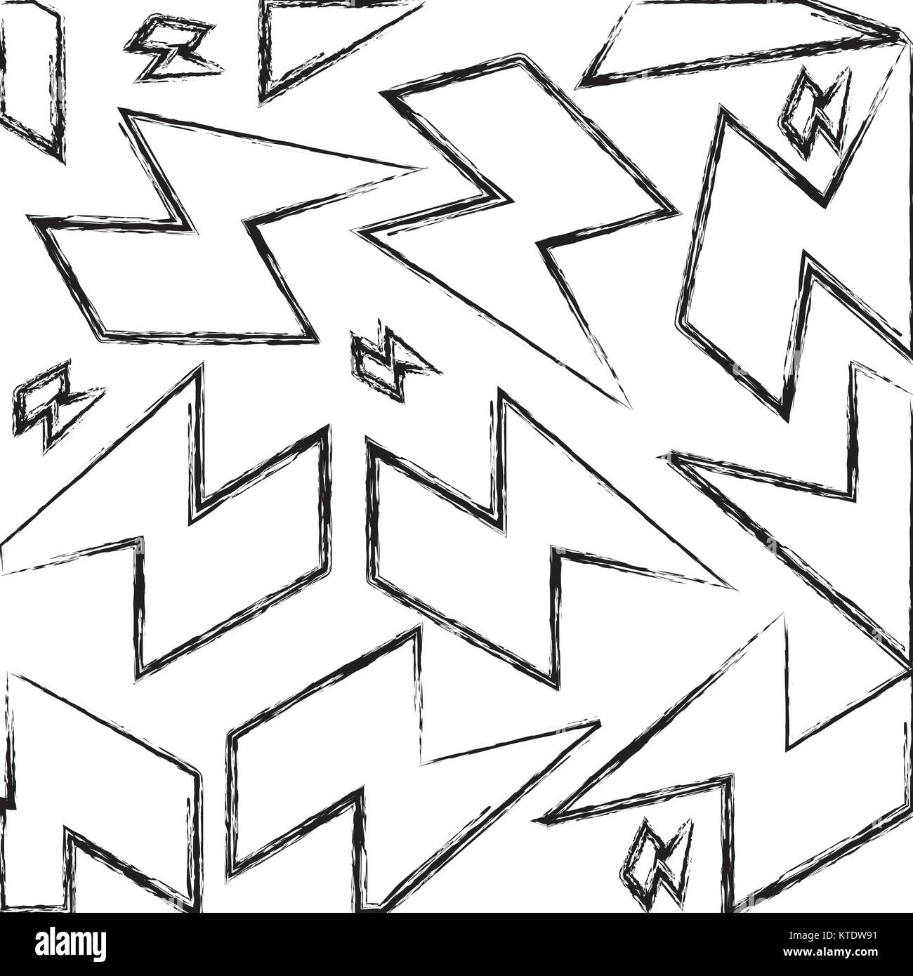 electric ray symbol pattern background vector illustration design Stock ...