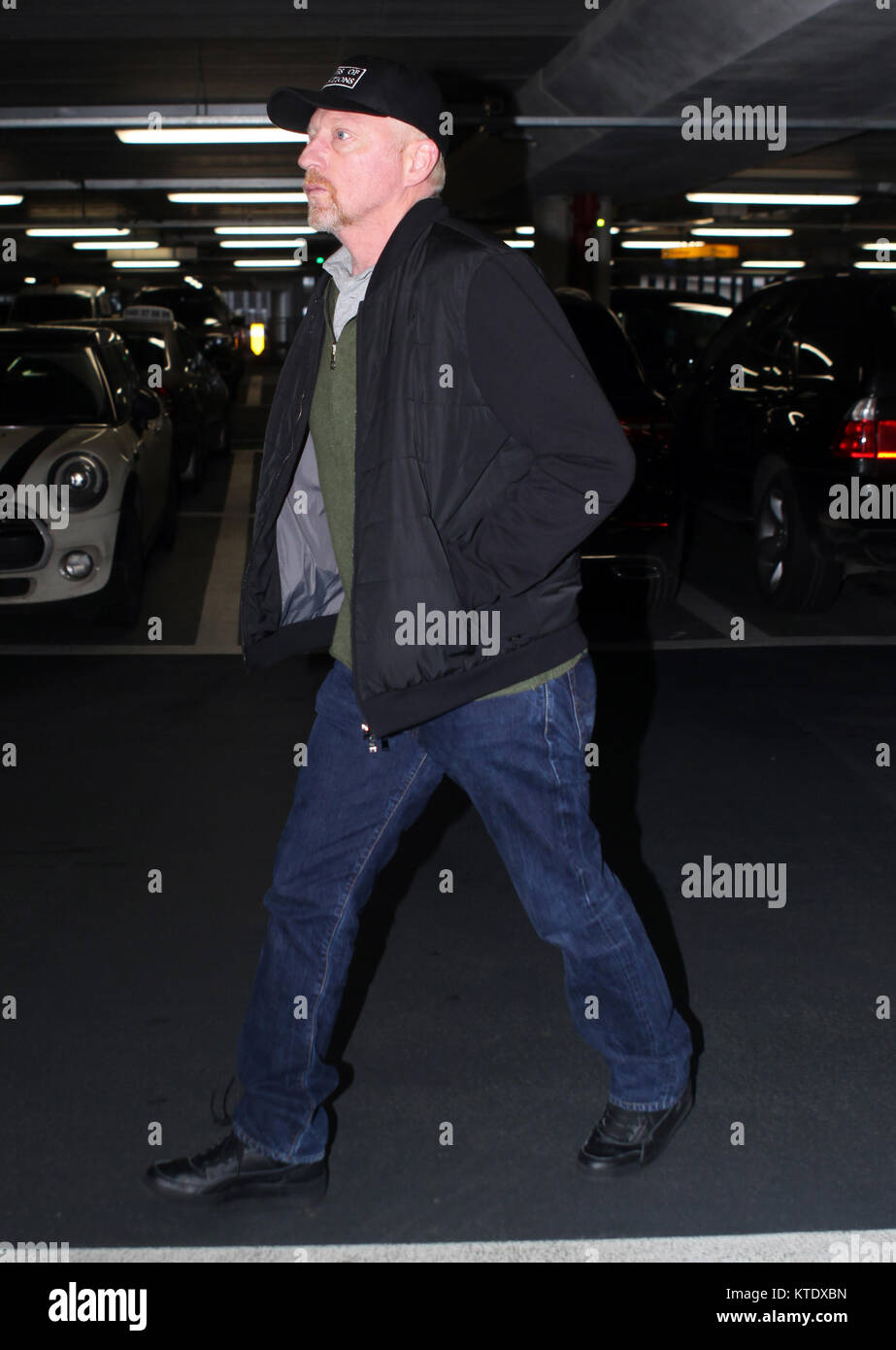 Boris Becker collects his son from Heathrow Airport. Becker also turns ...