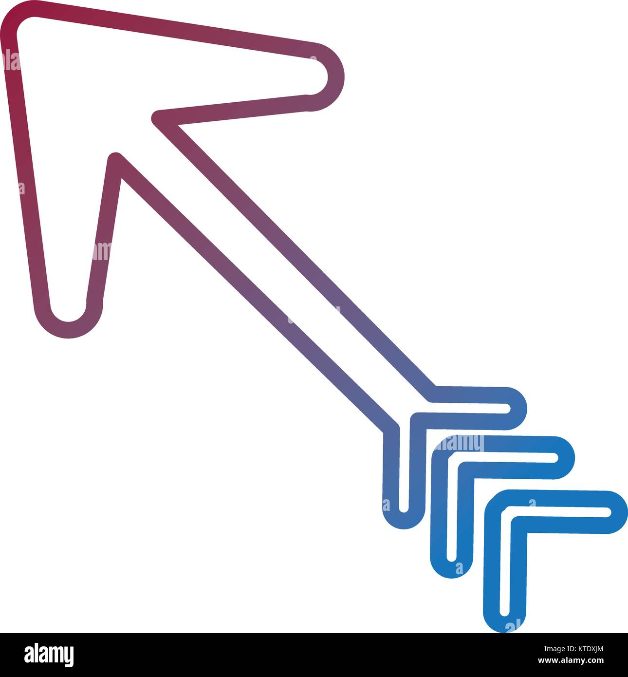 arrow indian isolated icon vector illustration design Stock Vector ...