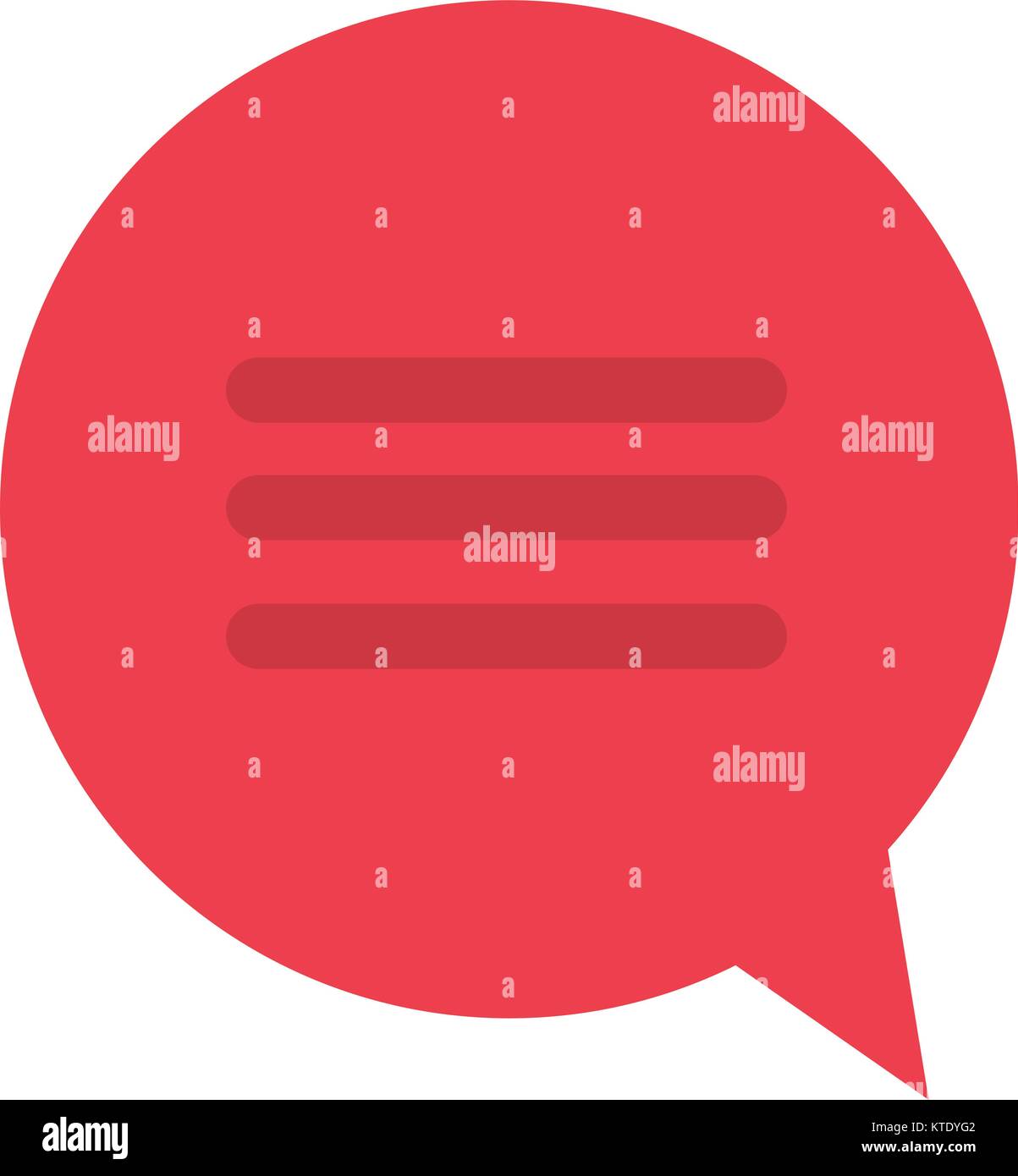 speech bubble isolated icon vector illustration design Stock Vector ...