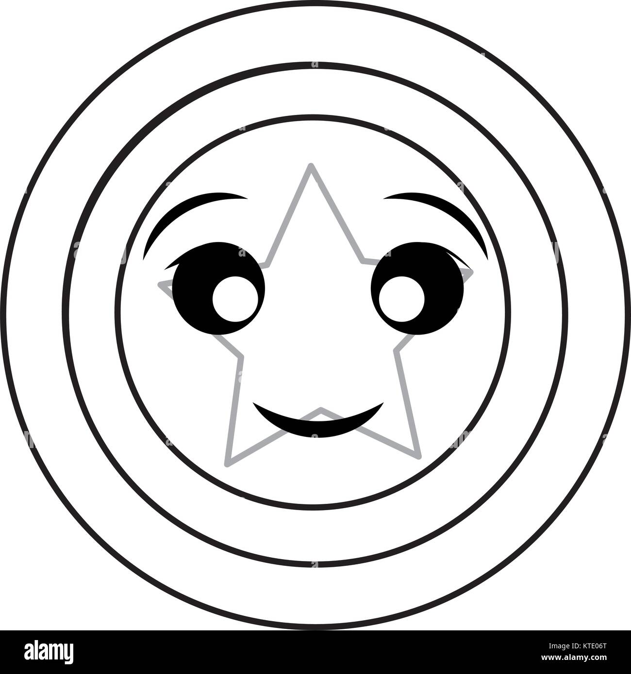 kawaii videogame star vector illustration Stock Vector Image & Art - Alamy