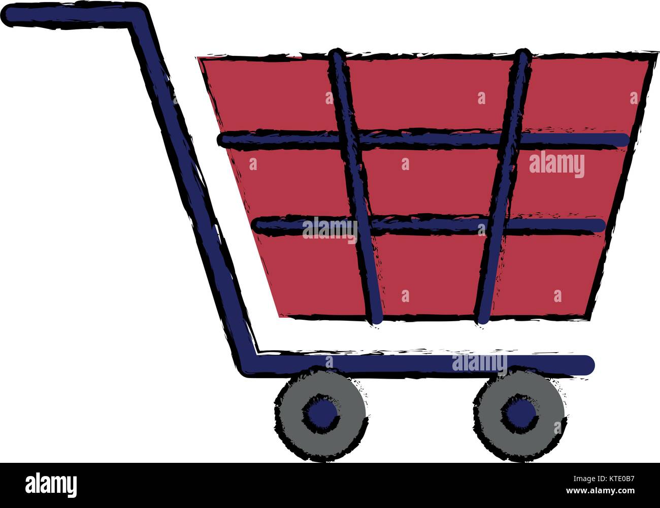 shopping cart isolated icon vector illustration design Stock Vector ...