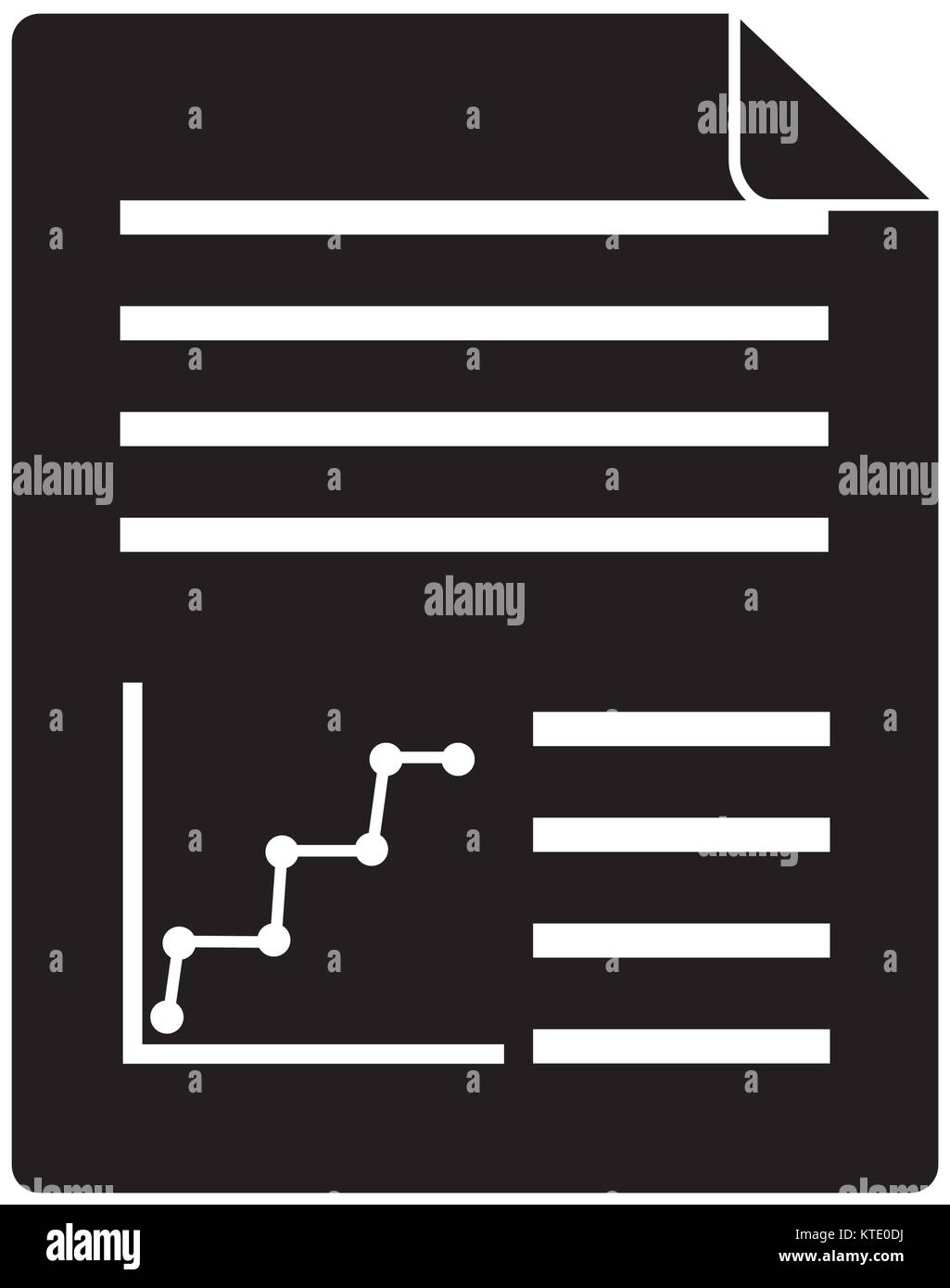 document web diagram report icon vector illustration pictogram image ...