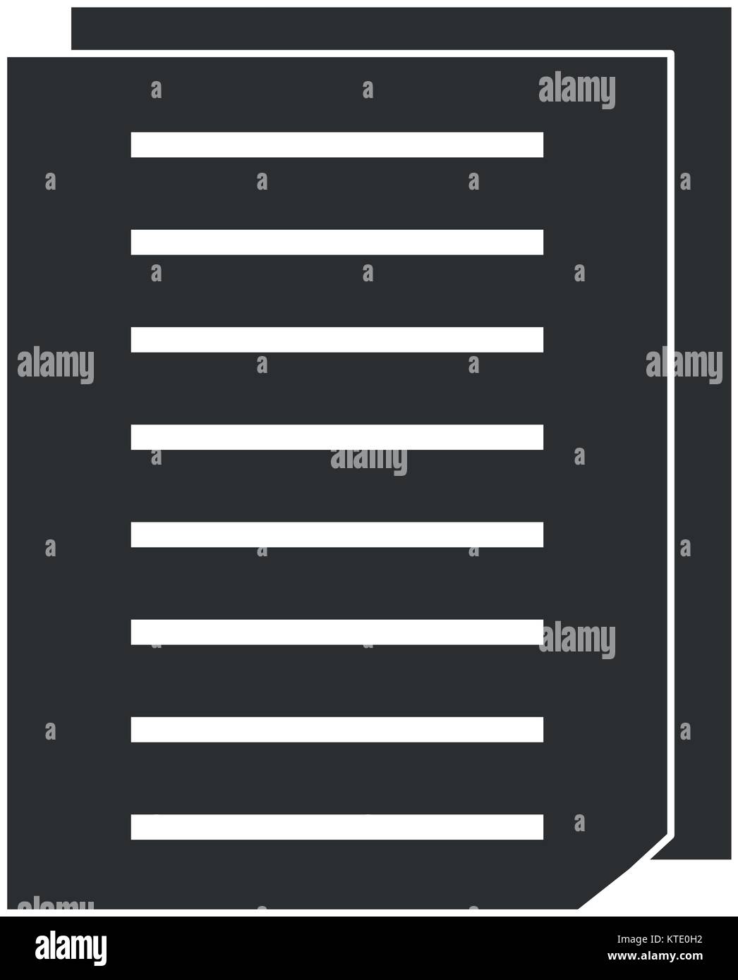 documents paper isolated icon vector illustration design Stock Vector ...