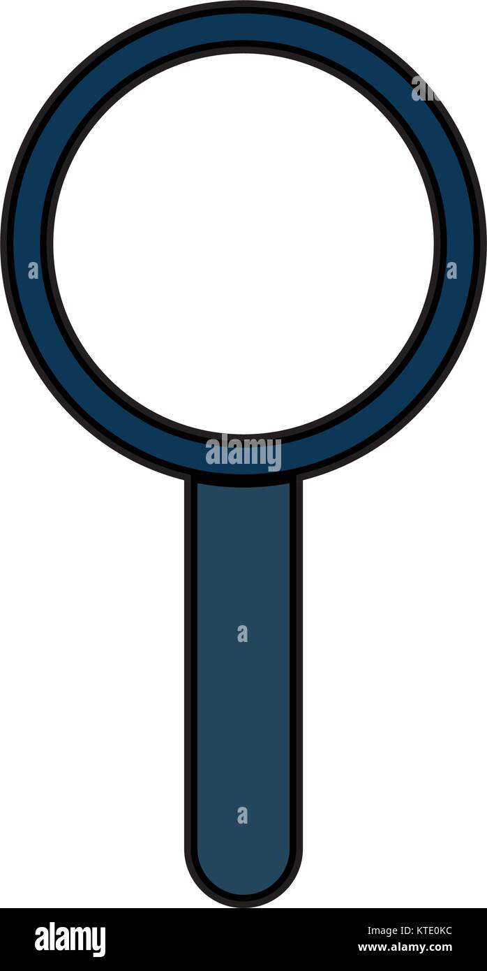 internet technology magnifier search icon vector illustration Stock ...