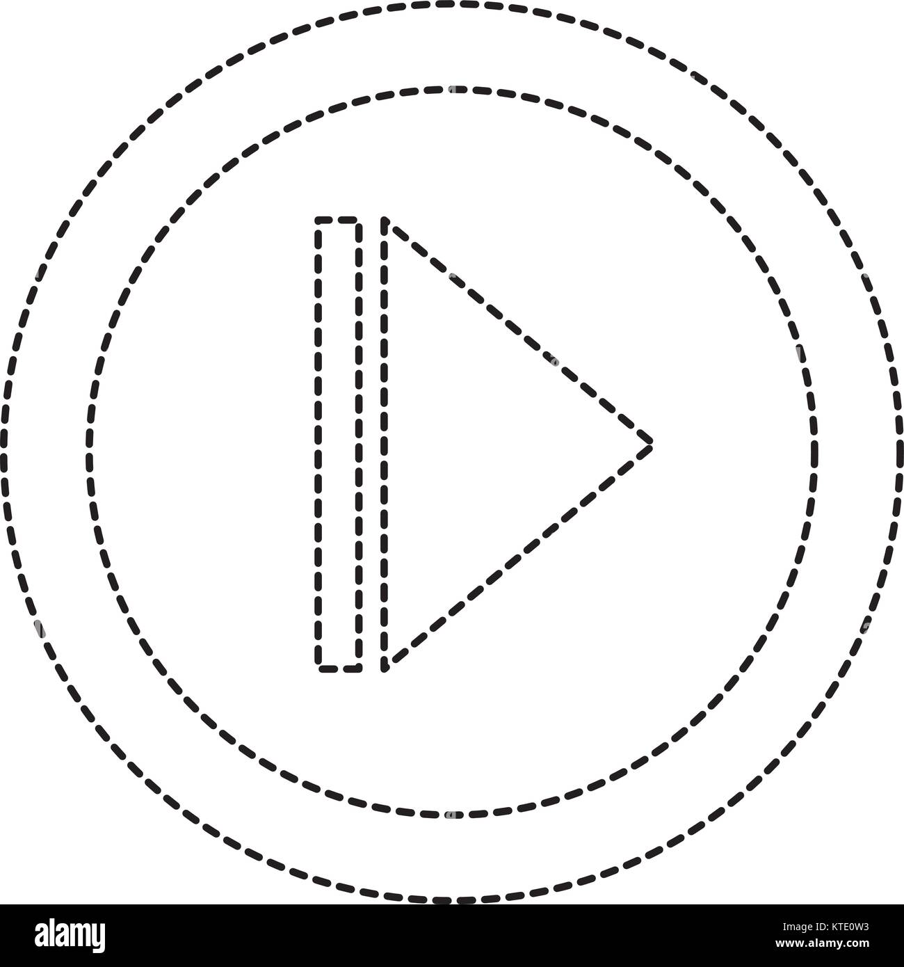play button isolated icon vector illustration design Stock Vector Image ...