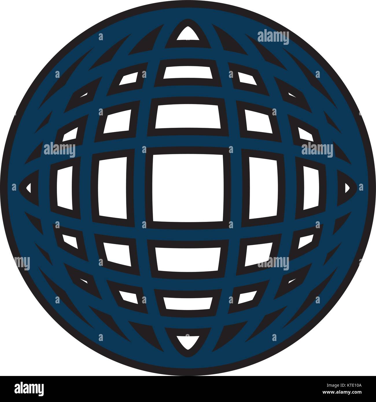 earth globe diagram icon image vector illustration design Stock Vector ...