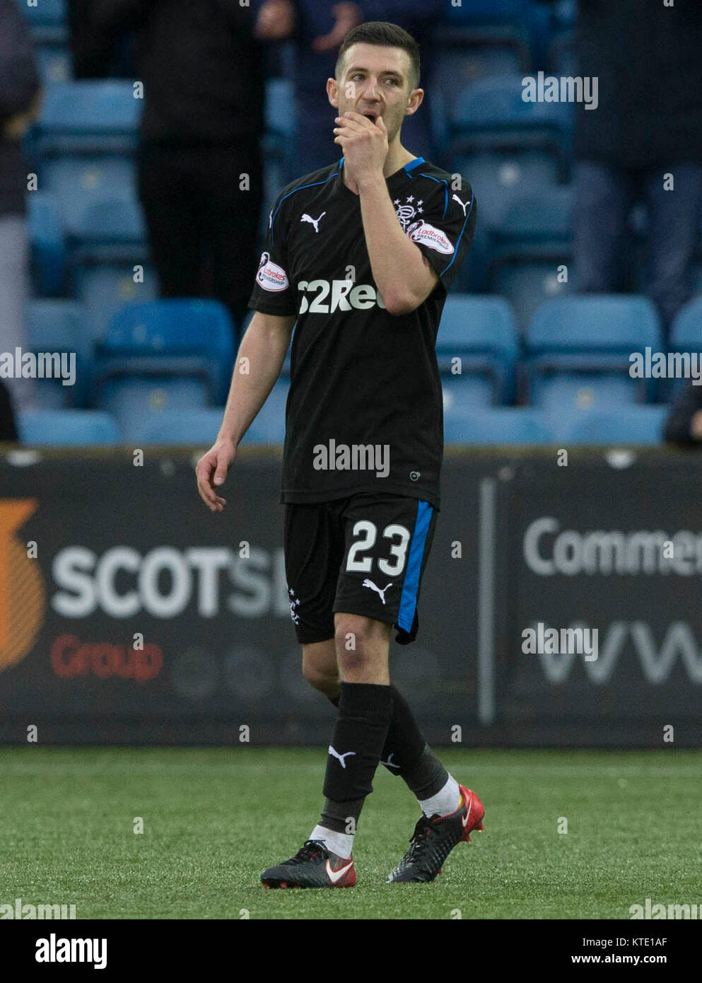 Jason Scotland Rangers Rangers' Jason Holt looks dejected during the Scottish Premiership ...